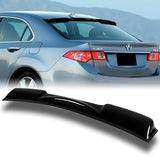 Rear Window Roof Visor Wing Spoiler For 2009-2014 Acura TSX -Black ABS