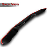 Rear Window Roof Visor Wing Spoiler For 2021-2024 Kia K5 4-DR / Sedan -Black ABS