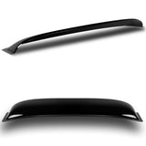 Rear Window Roof Visor Wing Spoiler For 2006 - 2015 Honda Civic 4DR / Sedan -Black ABS