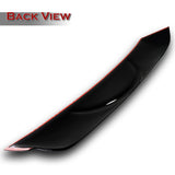 Rear Window Roof Visor Wing Spoiler For 1992-1995 Honda Civic 2-DR / Coupe -Black ABS