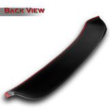 Rear Window Roof Visor Wing Spoiler For 1996 - 2000 Honda Civic 2DR / Coupe -Black ABS