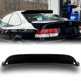 Rear Window Roof Visor Wing Spoiler For 1996 - 2000 Honda Civic 2DR / Coupe -Black ABS