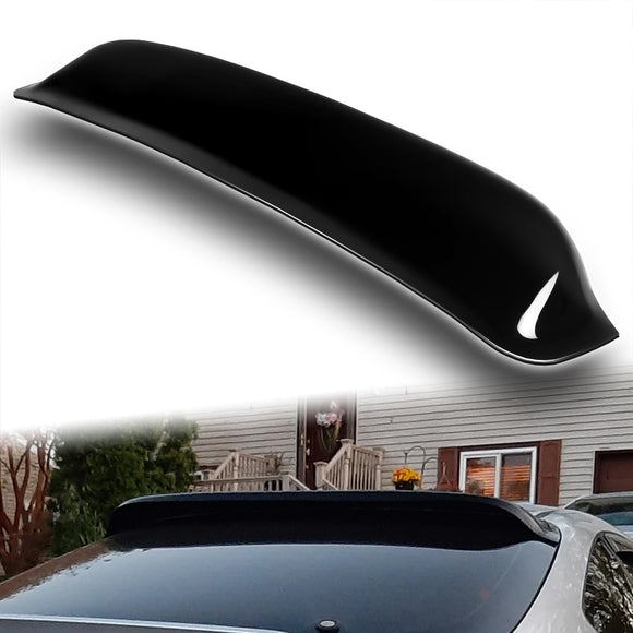 Rear Window Roof Visor Wing Spoiler For 2002 - 2006 Acura RSX -Black ABS