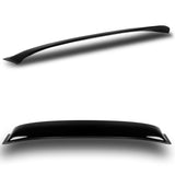 Rear Window Roof Visor Wing Spoiler For 2012 - 2015 Honda Civic 2DR / Coupe -Black ABS