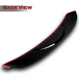 Rear Window Roof Visor Wing Spoiler For 2014-2018 Toyota Corolla -Black Acrylic