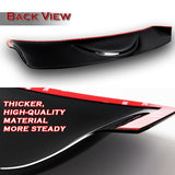 Rear Window Roof Visor Wing Spoiler For 2004-2008 Acura TSX -Black ABS