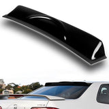 Rear Window Roof Visor Wing Spoiler For 1997 - 2001 Honda Prelude -Black Acrylic