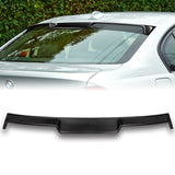 Rear Window Roof Visor Wing Spoiler For 2005-2011 BMW E90 3-Series 4-DR / Sedan -Real Carbon Fiber