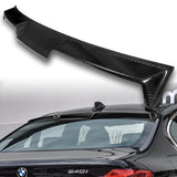 V-Style Rear Window Roof Visor Wing Spoiler For 2017-2023 BMW G30 5-Series 4-DR / Sedan -Real Carbon Fiber