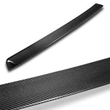 Rear Window Roof Visor Wing Spoiler For 1999-2005 BMW E46 3-Series 4-DR / Sedan -Real Carbon Fiber