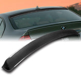 Rear Window Roof Visor Wing Spoiler For 1999-2005 BMW E46 3-Series 4-DR / Sedan -Real Carbon Fiber