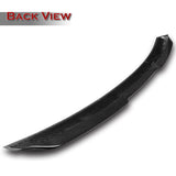 Rear Window Roof Visor Wing Spoiler For 2004-2010 BMW E60 5-Series 4-DR / Sedan -Real Carbon Fiber