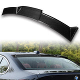 Rear Window Roof Visor Wing Spoiler For 2019-2023 BMW G20 G80 3-Series 4-DR / Sedan -Real Carbon Fiber