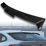 V-Style Rear Window Roof Visor Wing Spoiler For 2021-2023 BMW G26 4-Series Gran Coupe -Real Carbon Fiber