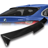 V-Style Rear Window Roof Visor Wing Spoiler For 2021-2023 BMW G26 4-Series Gran Coupe -Real Carbon Fiber