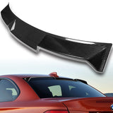 V-Style Rear Window Roof Visor Wing Spoiler For 2008-2013 BMW E82 1-Series 2-DR / Coupe -Real Carbon Fiber