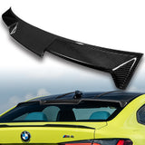 V-Style Rear Window Roof Visor Wing Spoiler For 2021-2023 BMW G22 G82 4-Series 2-DR / Coupe -Real Carbon Fiber