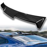 V-Style Rear Window Roof Visor Wing Spoiler For 2021-2023 BMW G22 G82 4-Series 2-DR / Coupe -Real Carbon Fiber