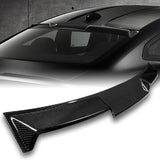 V-Style Rear Window Roof Visor Wing Spoiler For 2021-2023 BMW G22 G82 4-Series 2-DR / Coupe -Real Carbon Fiber