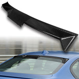 V-Style Rear Window Roof Visor Wing Spoiler For 2011-2016 BMW M5 F10 5-Series -Real Carbon Fiber