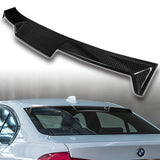 V-Style Rear Window Roof Visor Wing Spoiler For 2012-2018 BMW F30 F80 3-Series 4-DR / Sedan -Real Carbon Fiber