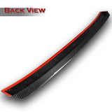 STP-Style Rear Window Roof Visor Wing Spoiler For 2018-2021 Mercedes-Benz W238 E-Class 2-DR / Coupe -Real Carbon Fiber