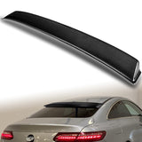 STP-Style Rear Window Roof Visor Wing Spoiler For 2018-2021 Mercedes-Benz W238 E-Class 2-DR / Coupe -Real Carbon Fiber