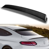 STP-Style Rear Window Roof Visor Wing Spoiler For 2017-2021 Mercedes-Benz W205 C-Class 2-DR / Coupe -Real Carbon Fiber