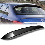 Rear Window Roof Visor Wing Spoiler For 2015-2021 Mercedes-Benz W205 C-Class 4-DR / Sedan -Real Carbon Fiber