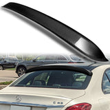 Rear Window Roof Visor Wing Spoiler For 2015-2021 Mercedes-Benz W205 C-Class 4-DR / Sedan -Real Carbon Fiber