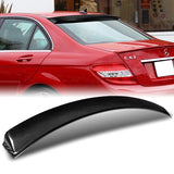 Rear Window Roof Visor Wing Spoiler For 2008-2014 Mercedes-Benz W204 C-Class 4-DR / Sedan -Real Carbon Fiber