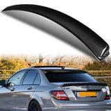 Rear Window Roof Visor Wing Spoiler For 2008-2014 Mercedes-Benz W204 C-Class 4-DR / Sedan -Real Carbon Fiber