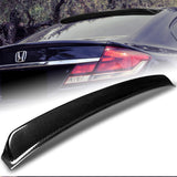 Rear Window Roof Visor Wing Spoiler For 2006-2015 Honda Civic 4-DR / Sedan -Real Carbon Fiber