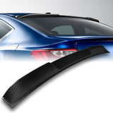 Rear Window Roof Visor Wing Spoiler For 2013-2017 Honda Accord 2-DR / Coupe -Real Carbon Fiber