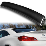 Rear Window Roof Visor Wing Spoiler For 2008 - 2013 Infiniti G37 2-DR / Coupe -Real Carbon Fiber