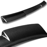 STP-Style Rear Window Roof Visor Wing Spoiler For 2017 - 2022 Infiniti Q60 2-DR / Coupe -Real Carbon Fiber