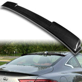 STP-Style Rear Window Roof Visor Wing Spoiler For 2017 - 2022 Infiniti Q60 2-DR / Coupe -Real Carbon Fiber