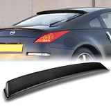 STP-Style Rear Window Roof Visor Wing Spoiler For 2003 - 2008 Nissan 350Z Z33 -Real Carbon Fiber