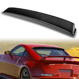 STP-Style Rear Window Roof Visor Wing Spoiler For 2003 - 2008 Nissan 350Z Z33 -Real Carbon Fiber