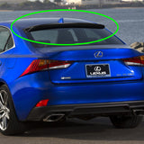 Rear Window Roof Visor Wing Spoiler For 2014 - 2020 Lexus IS200t IS250 IS300 IS350 4-DR / Sedan -Real Carbon Fiber