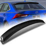 Rear Window Roof Visor Wing Spoiler For 2014 - 2020 Lexus IS200t IS250 IS300 IS350 4-DR / Sedan -Real Carbon Fiber