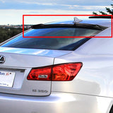 Rear Window Roof Visor Wing Spoiler For 2006-2013 Lexus IS250 IS350 IS-F -Real Carbon Fiber