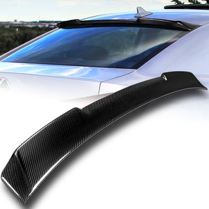 Rear Window Roof Visor Wing Spoiler For 2006-2013 Lexus IS250 IS350 IS-F -Real Carbon Fiber