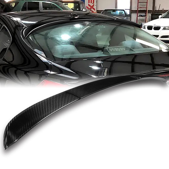 V-Style Rear Window Roof Visor Wing Spoiler For 2008-2013 Nissan Altima 2-DR / Coupe -Real Carbon Fiber