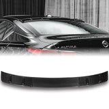 Rear Window Roof Visor Wing Spoiler For 2019 - 2023 Nissan Altima 4-DR / Sedan -Real Carbon Fiber