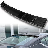 Rear Window Roof Visor Wing Spoiler For 2019 - 2023 Nissan Altima 4-DR / Sedan -Real Carbon Fiber