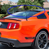 Rear Window Roof Visor Wing Spoiler For 2005 - 2014 Ford Mustang Coupe -Real Carbon Fiber