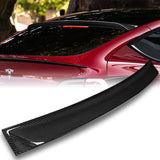 Rear Window Roof Visor Wing Spoiler For 2020 - 2024 Tesla Model Y -Real Carbon Fiber