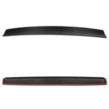 Rear Window Roof Visor Wing Spoiler For 2011 - 2023 Dodge Charger -Real Carbon Fiber