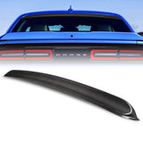 Rear Window Roof Visor Wing Spoiler For 2008 - 2023 Dodge Challenger -Real Carbon Fiber